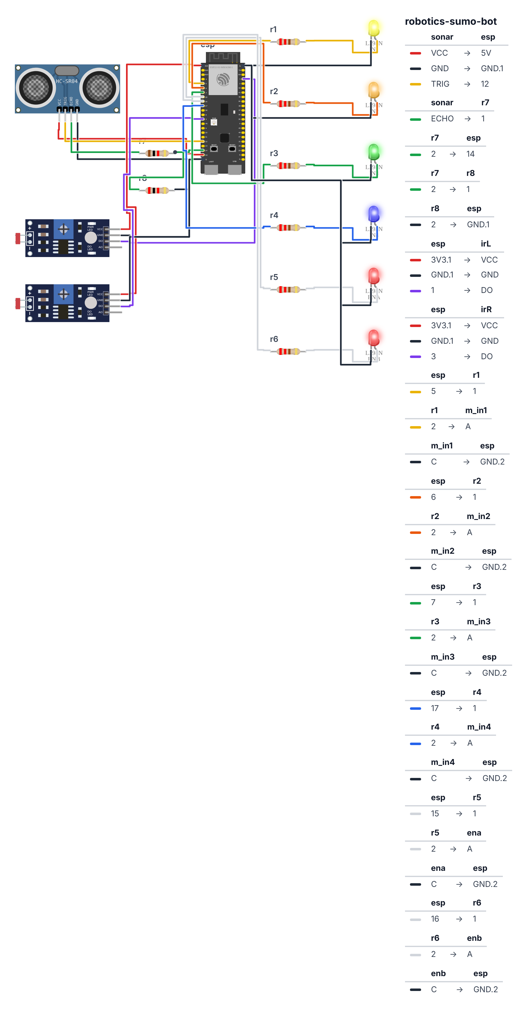 Wiring for Sumo Wrestling Bot — Build a Robot That Fights